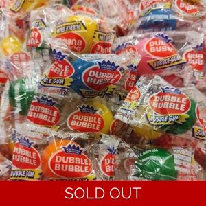 Dubble Bubble Assorted Wrapped Fruit Gum Balls